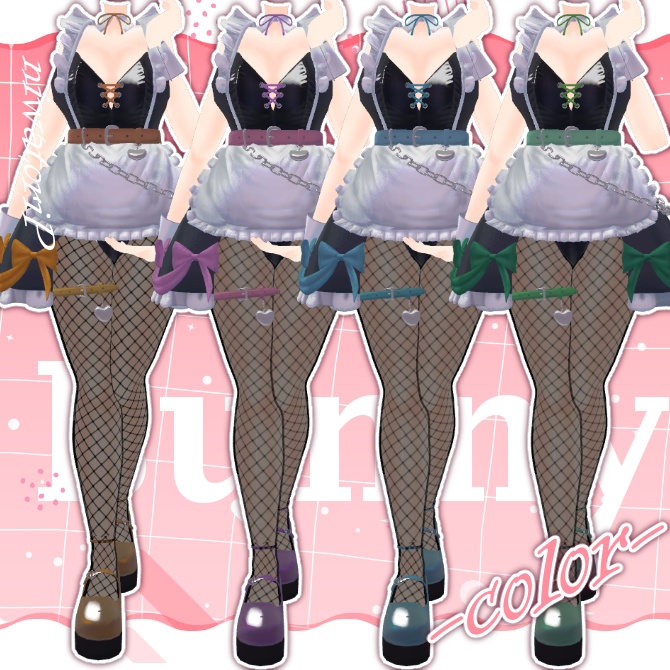 【6avatars】Maid Bunny niwatoriP