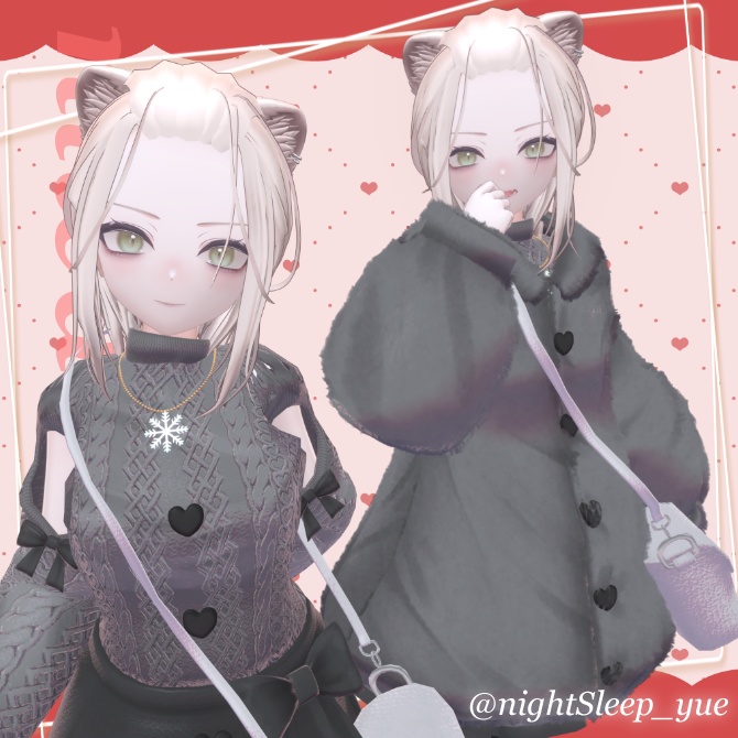 【8アバター対応】【ギミック付き】NP_Valentine2026