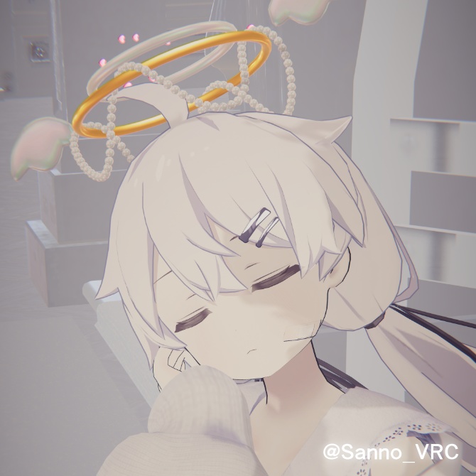 【半額セール】【全アバターセミ対応】NP_天使ヘイロー