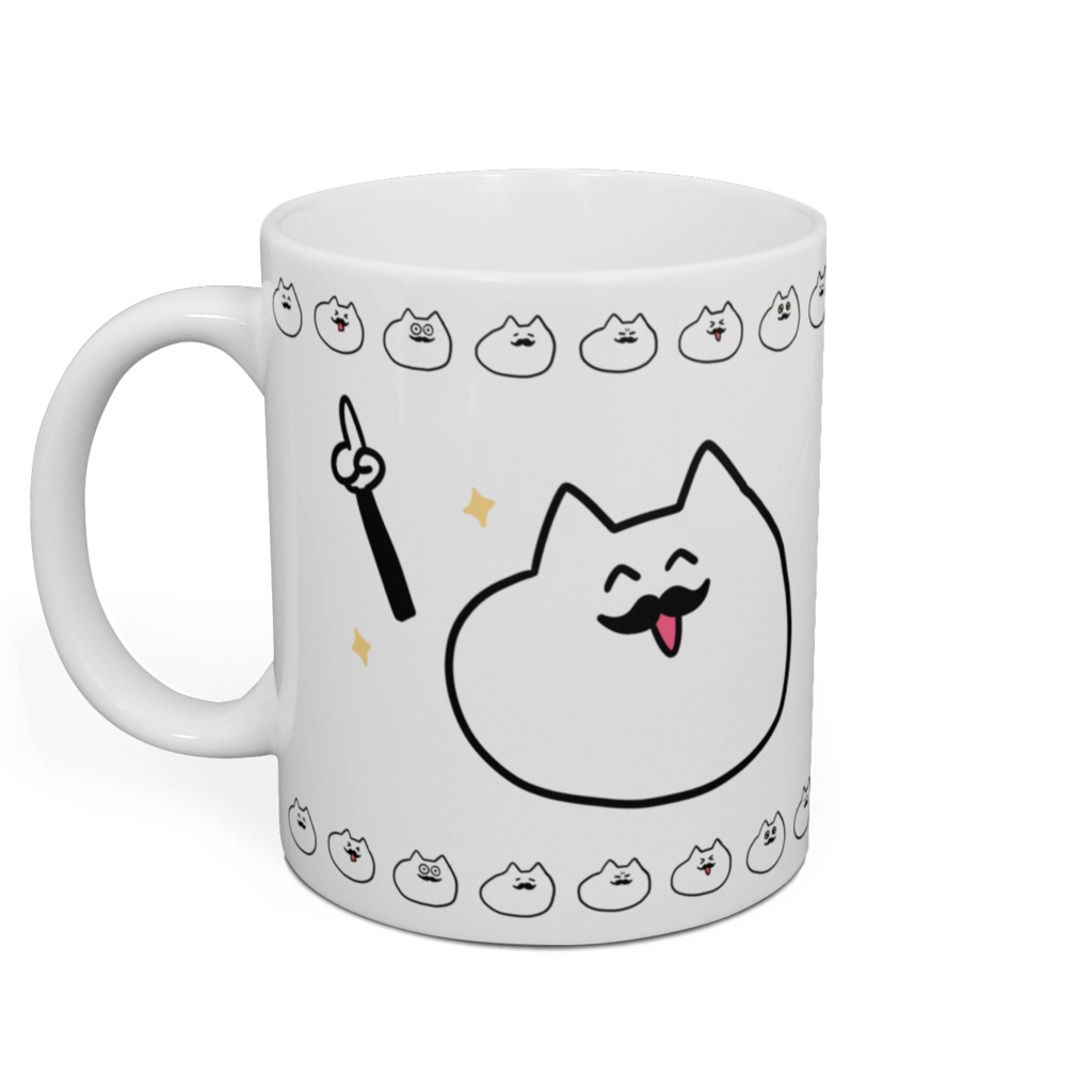 ネコちゃん博士マグカップ