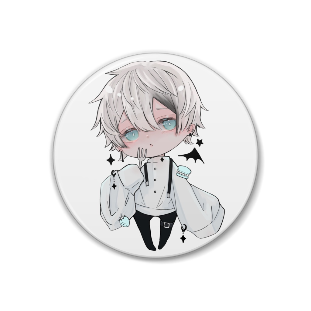 ナキくん缶バッジ