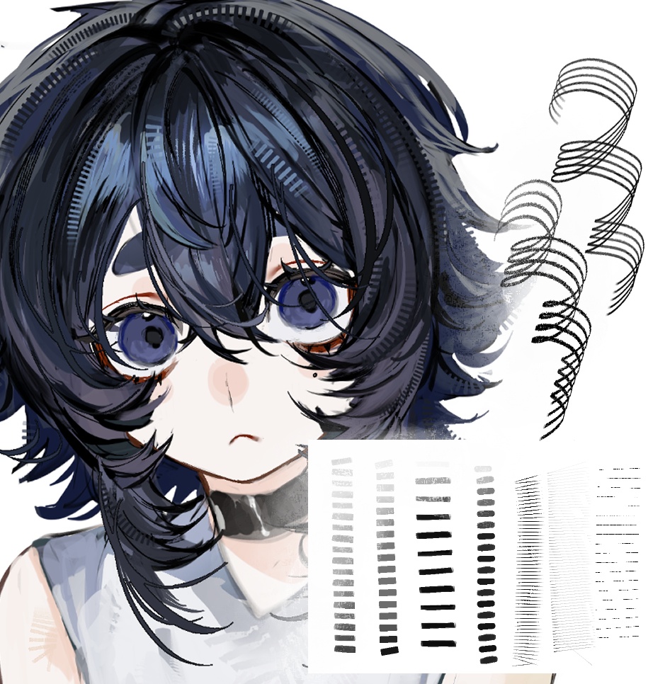 情報を増やすブラシ