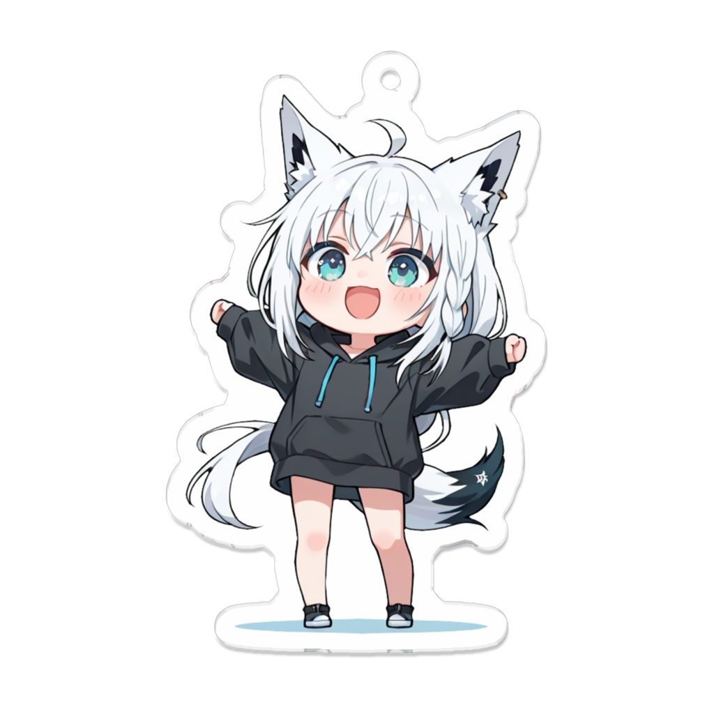 白上フブキ　アクリルキーホルダー