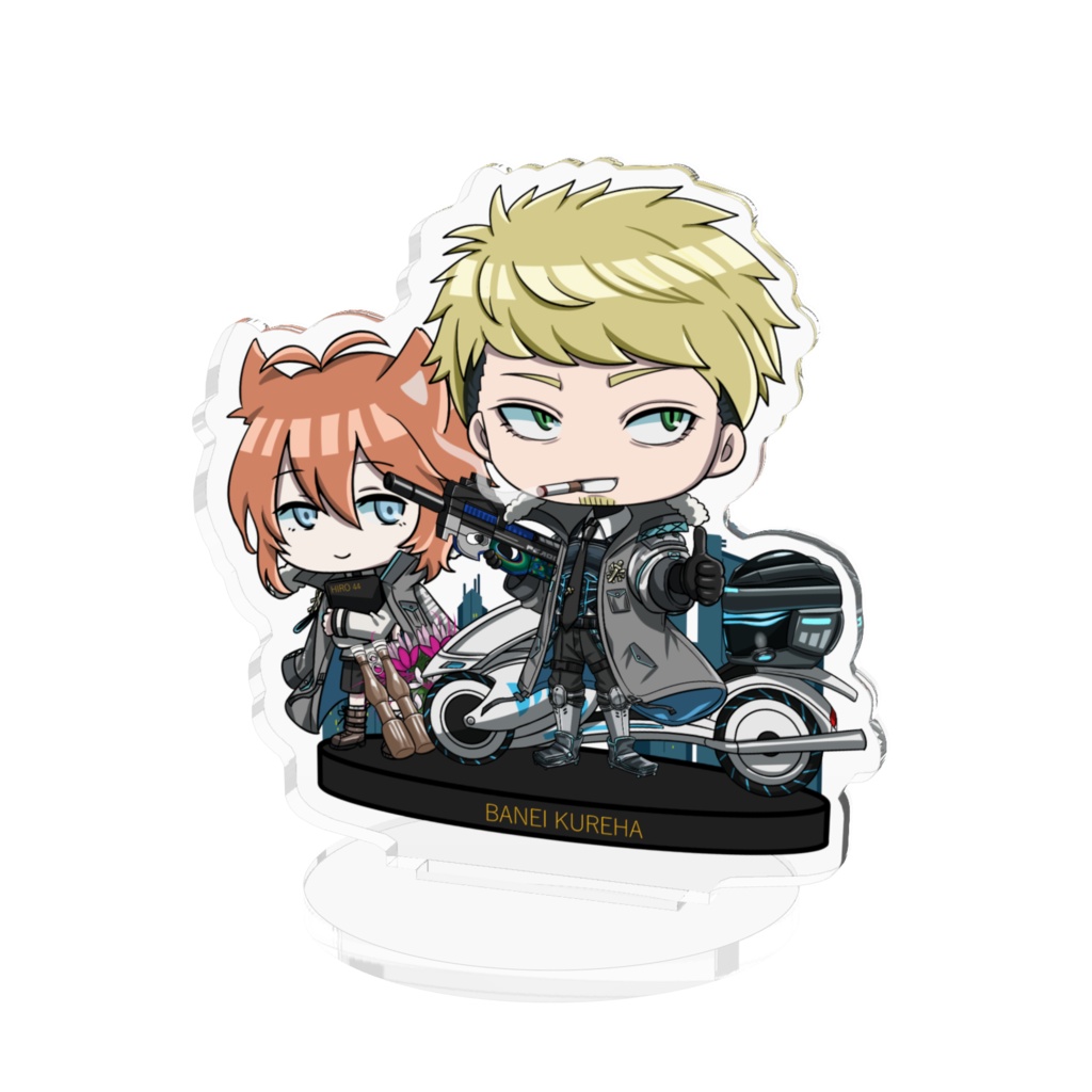 自陣アクリルフィギュア