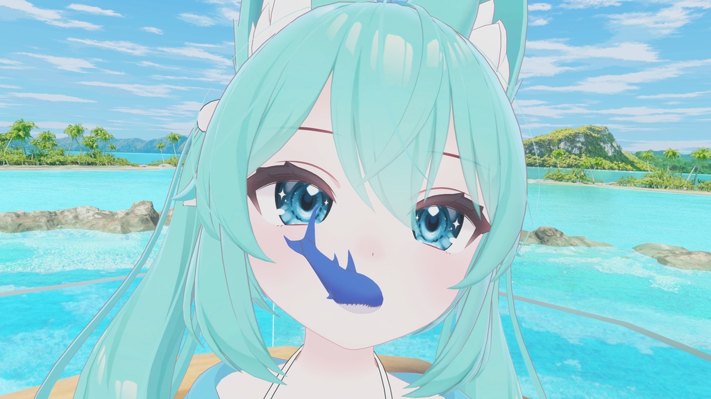 【VRC】ぷるぷる!サメのしっぽぬいぐるみ!(PB対応)