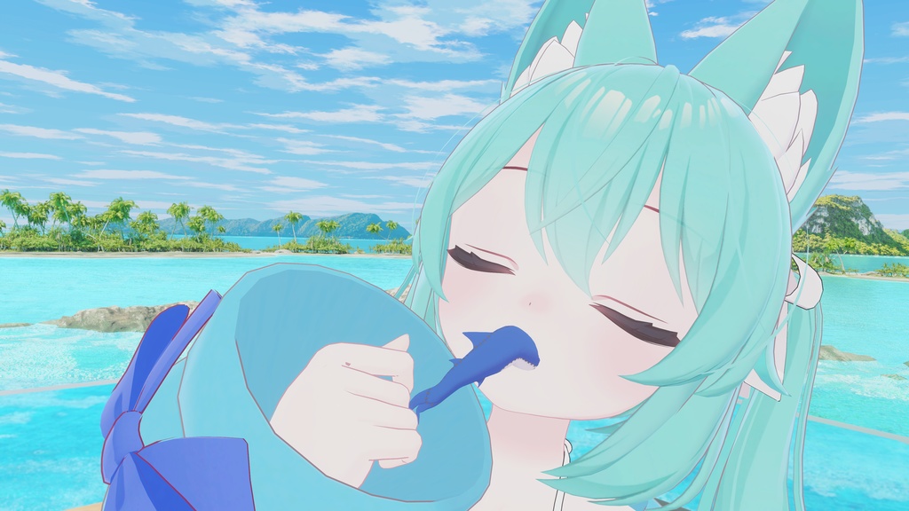 【VRC】ぷるぷる!サメのしっぽぬいぐるみ!(PB対応)