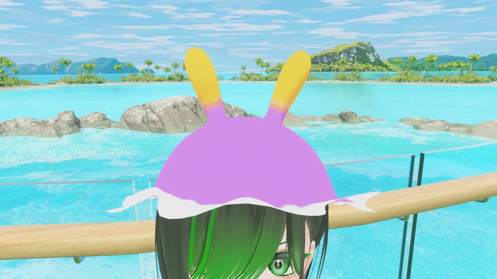 【VRC】ぷるぷる!ウミウシ帽子!(PB対応)