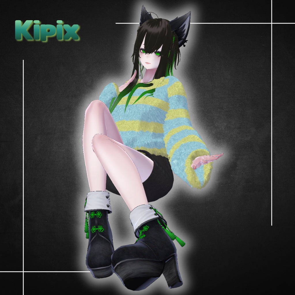 🎉セール中🎉【ラシューシャ/Lasyusha専用】☁FUWAMOKO Border☁