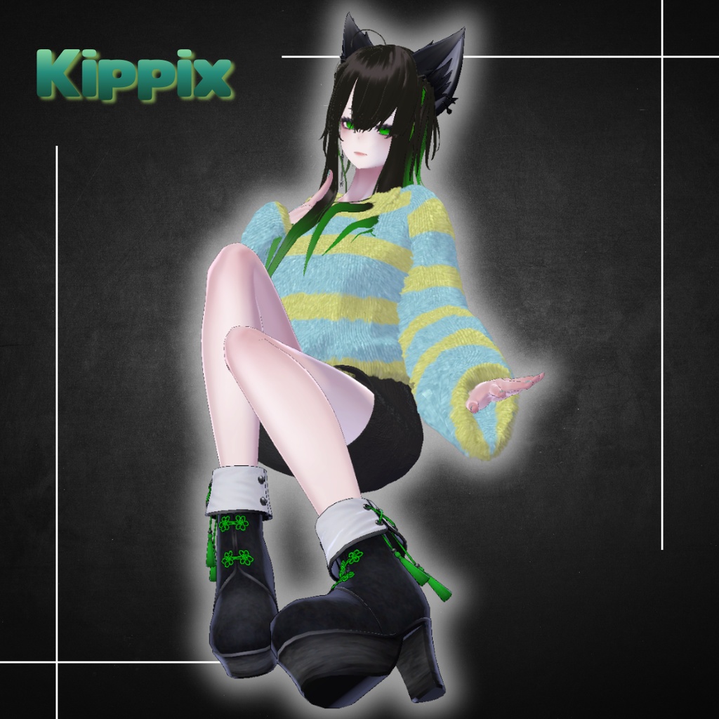 🎉セール中🎉【ラシューシャ/Lasyusha専用】☁FUWAMOKO Border☁