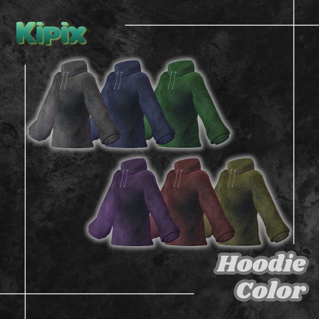 【泣夜/ラシューシャ対応】⚡️AlleywayHoodie/裏路地フーディ⚡️