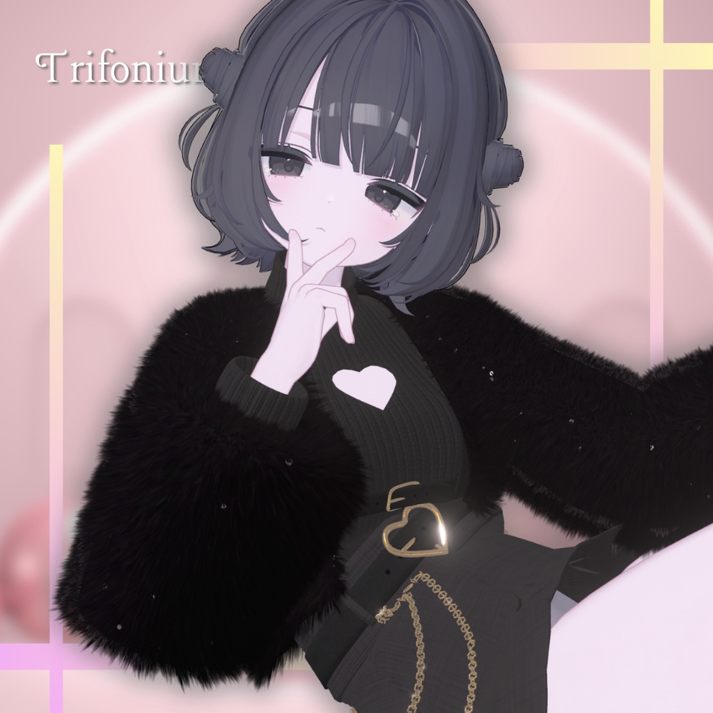 🎉セール中🎉【5アバター/まめふれんず対応】🎀Purely Puff🎀