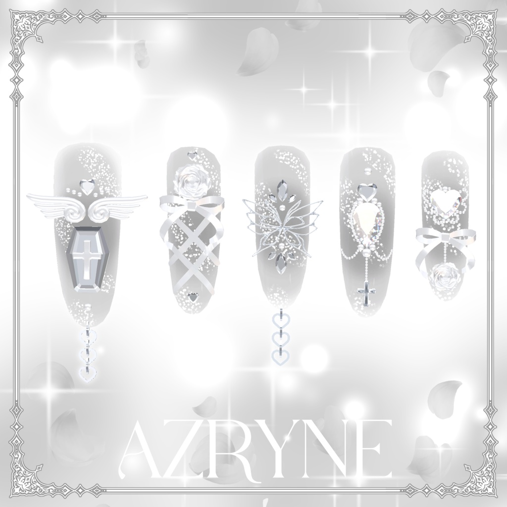 AZRYNE Nail No.1 (4 Avatars 対応)