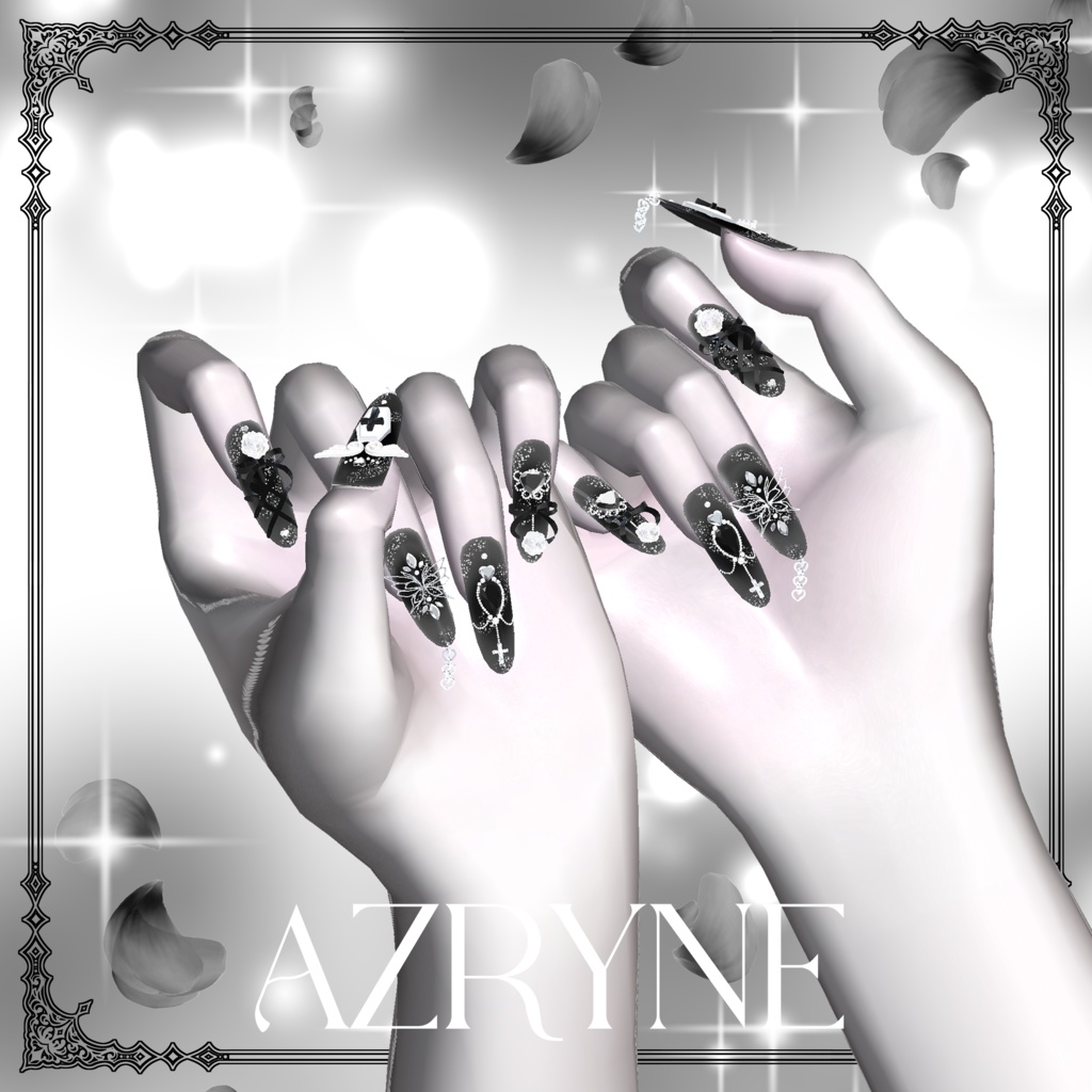 AZRYNE Nail No.1 (4 Avatars 対応)
