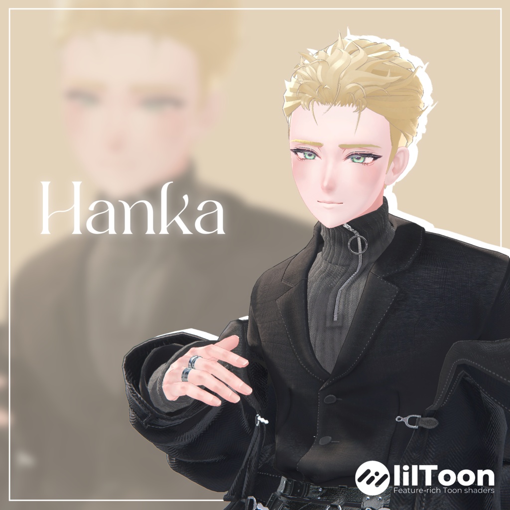 Men's short cut (3 Avatars 対応)