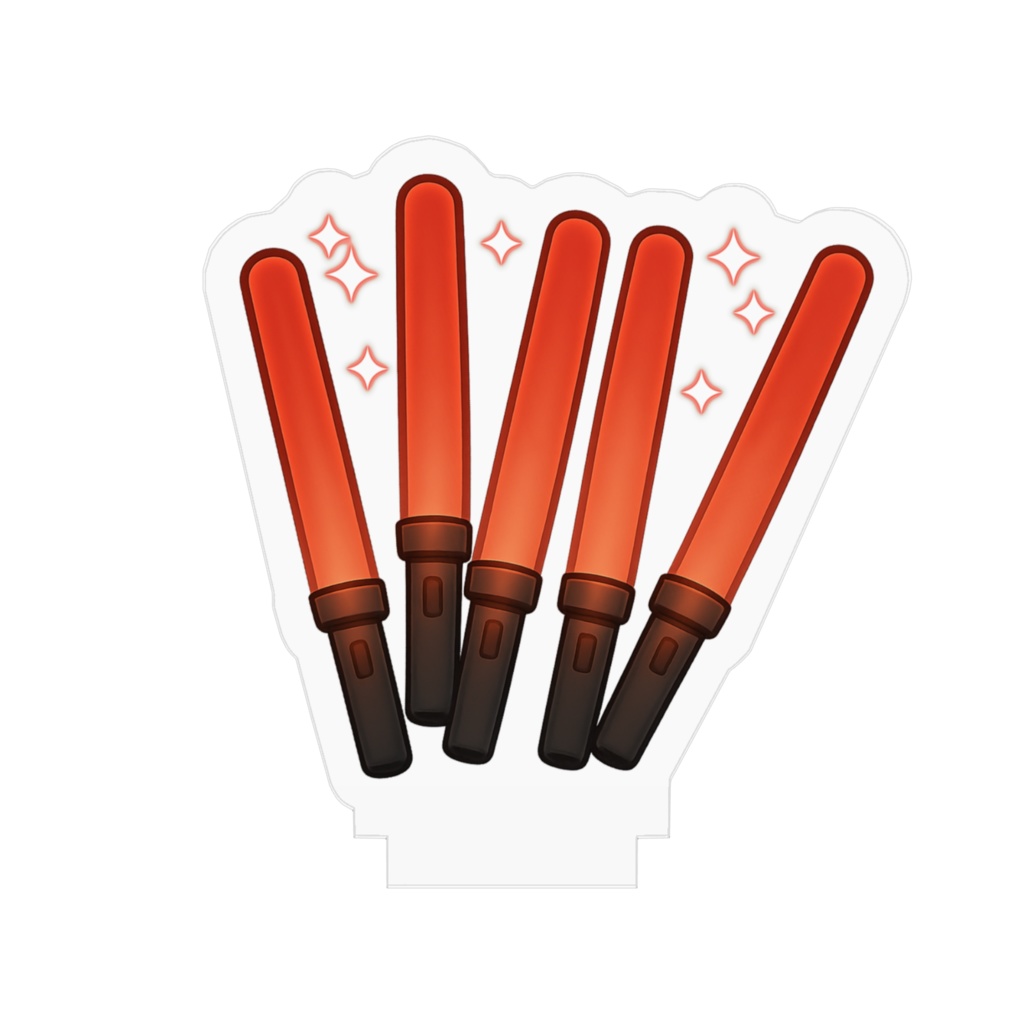 装飾アクスタ〈赤〉ペンライトA