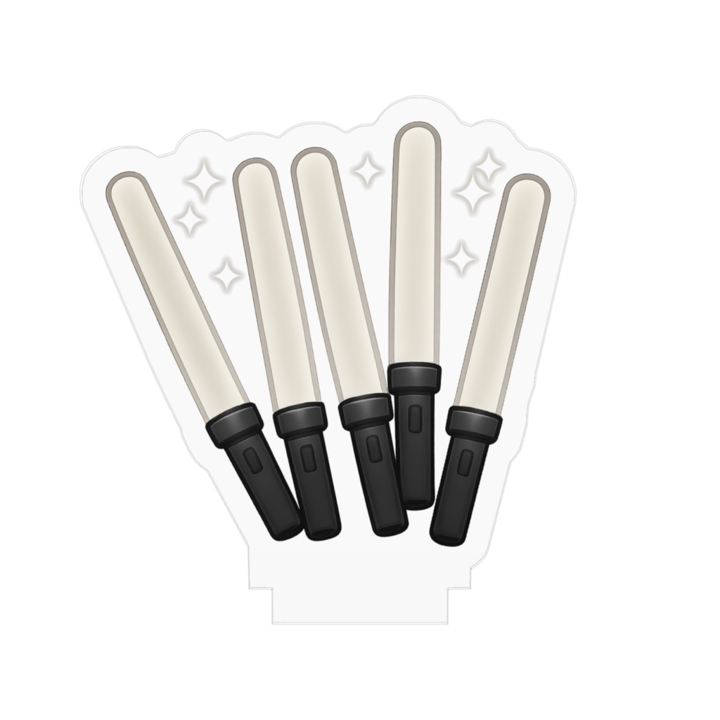 装飾アクスタ〈白〉ペンライトB