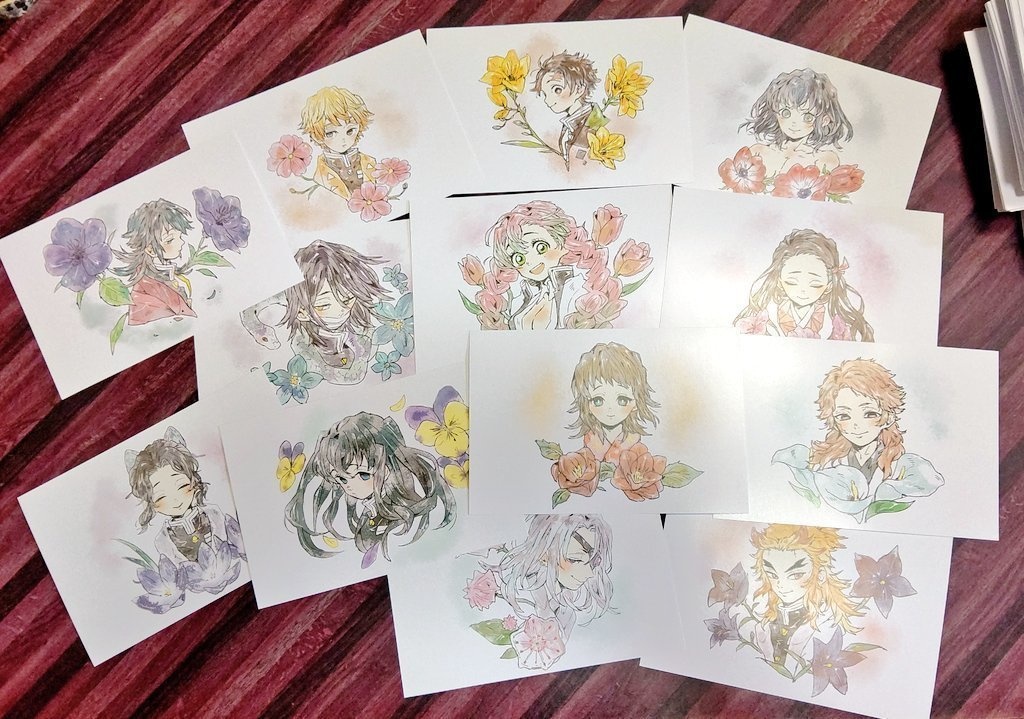 鬼滅ポストカード