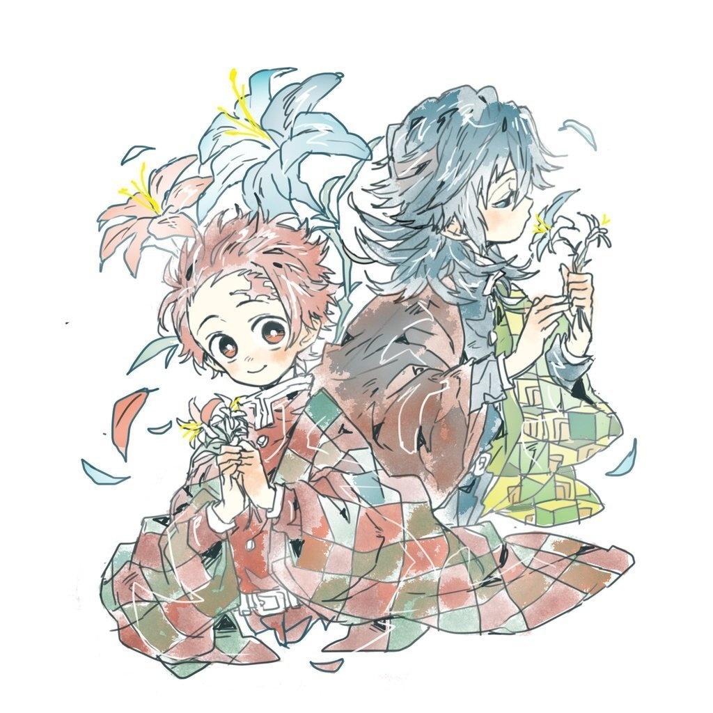 炭治郎と義勇アクリルキーホルダー