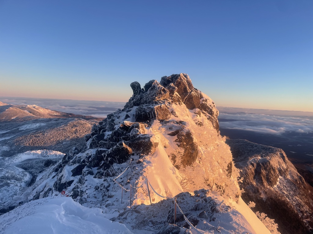 背景素材 雪山