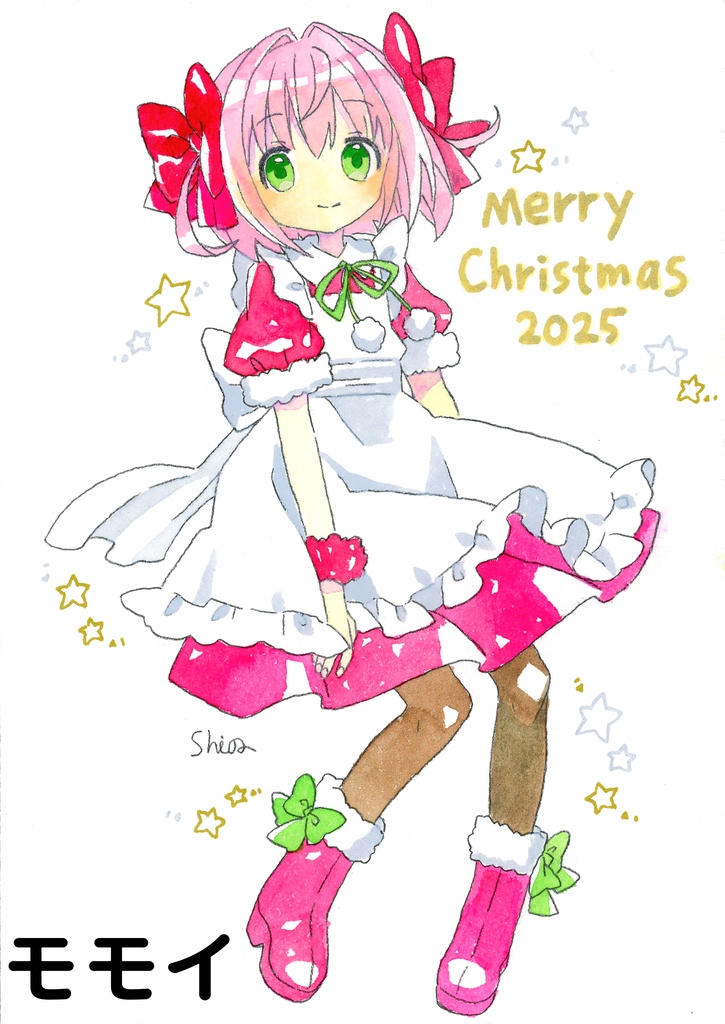 イラスト原画『クリスマス2025』