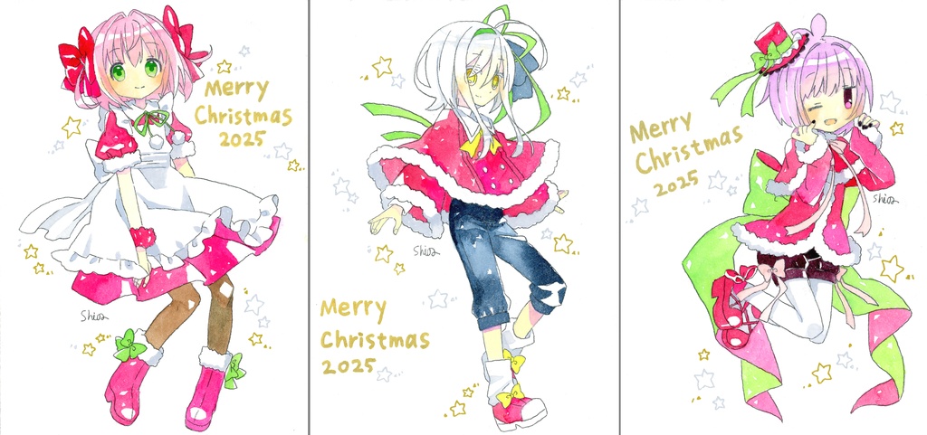 イラスト原画『クリスマス2025』