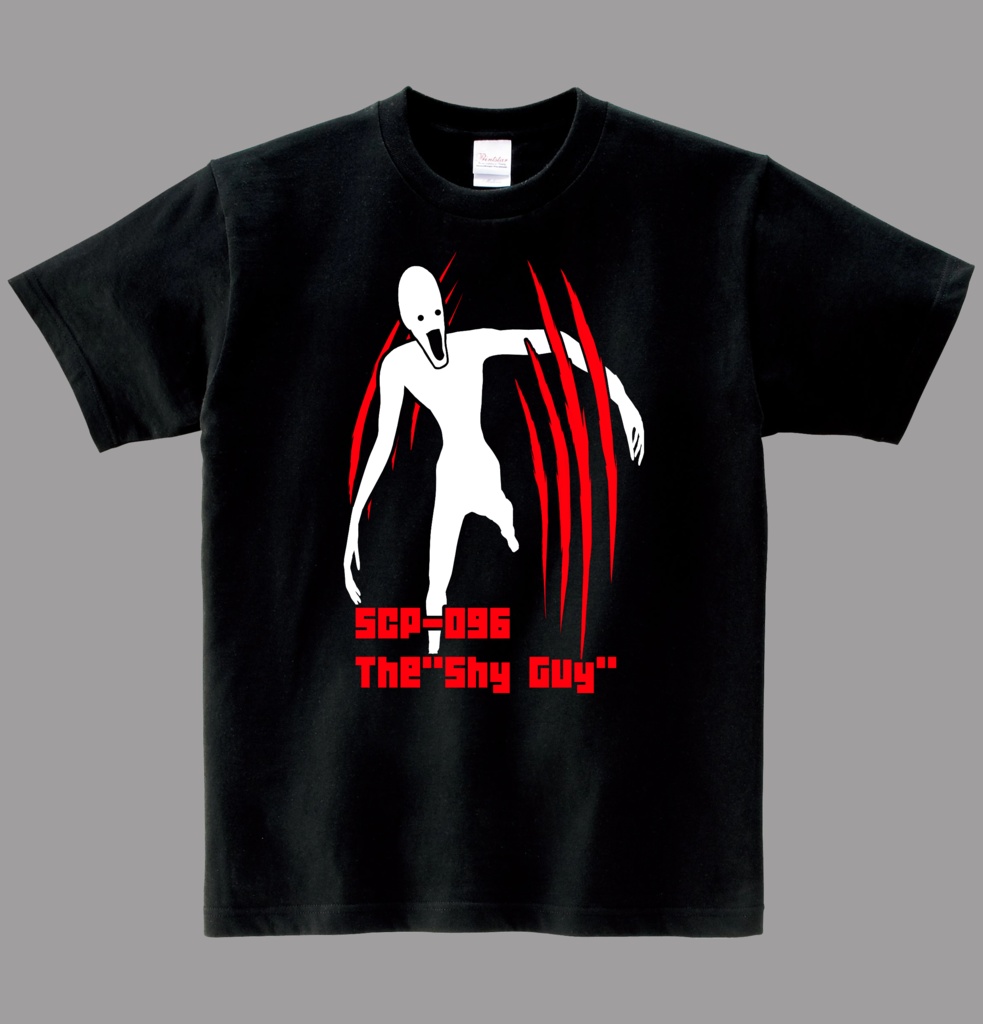 SCP-096-The"Shy Guy"("シャイガイ") Tシャツ