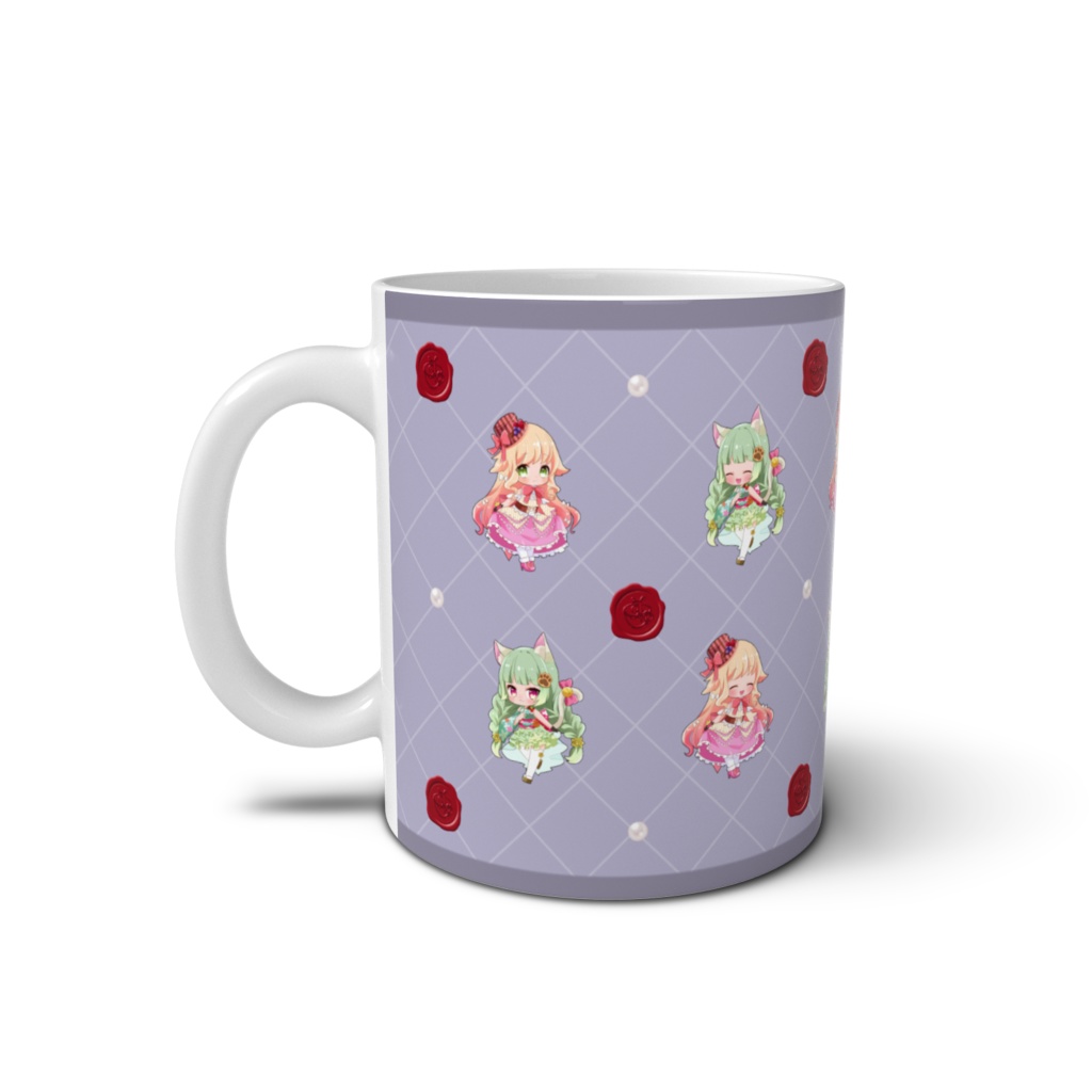 カラバリ有!総柄マグカップ