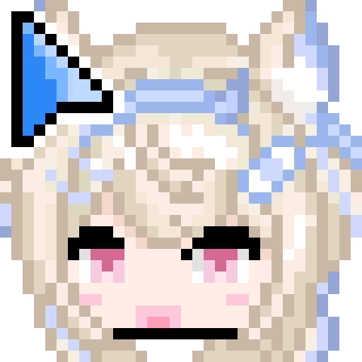 フワワ・アビスガード様　通常衣装ver　動くマウスポインタ