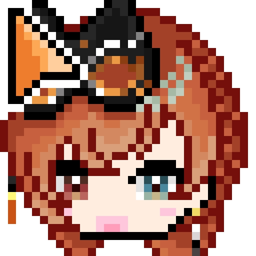 巫神こん様　通常衣装ver　動くマウスポインタ