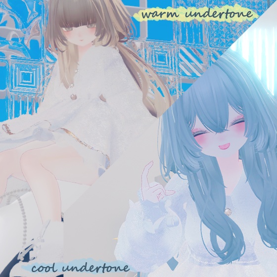 【rurune】ナチュラルメイク&肌テクスチャ🦈【ルルネ】