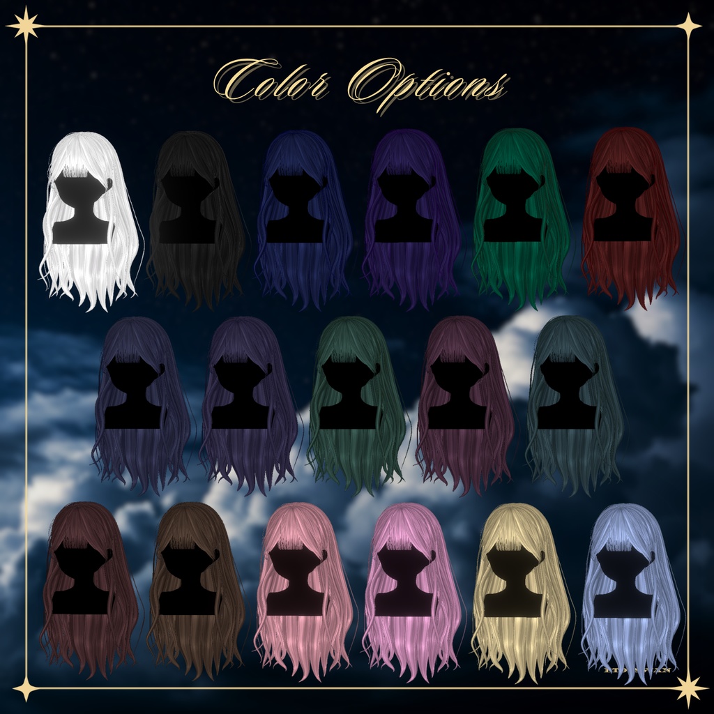 【MA対応】薔薇の乙女ヘア / Rose Maiden Hair