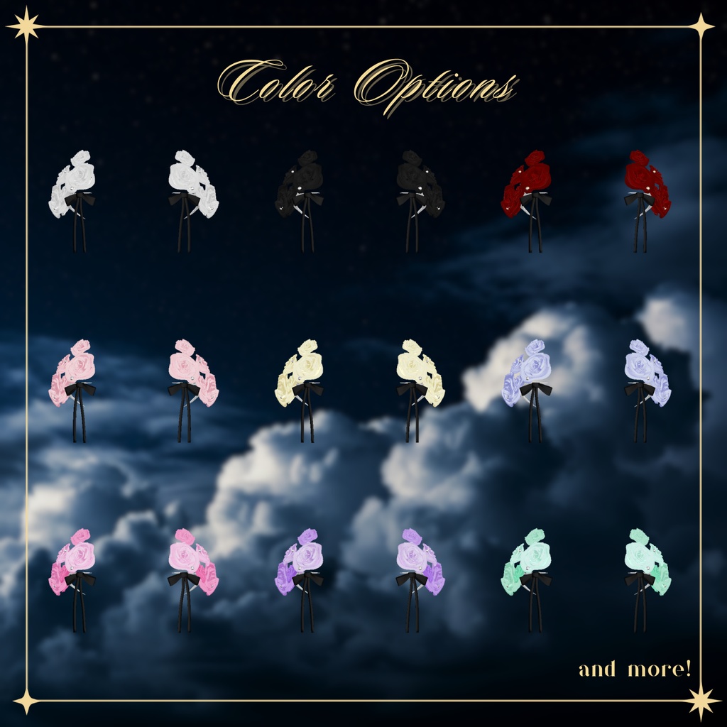 【MA対応】薔薇の乙女ヘア / Rose Maiden Hair