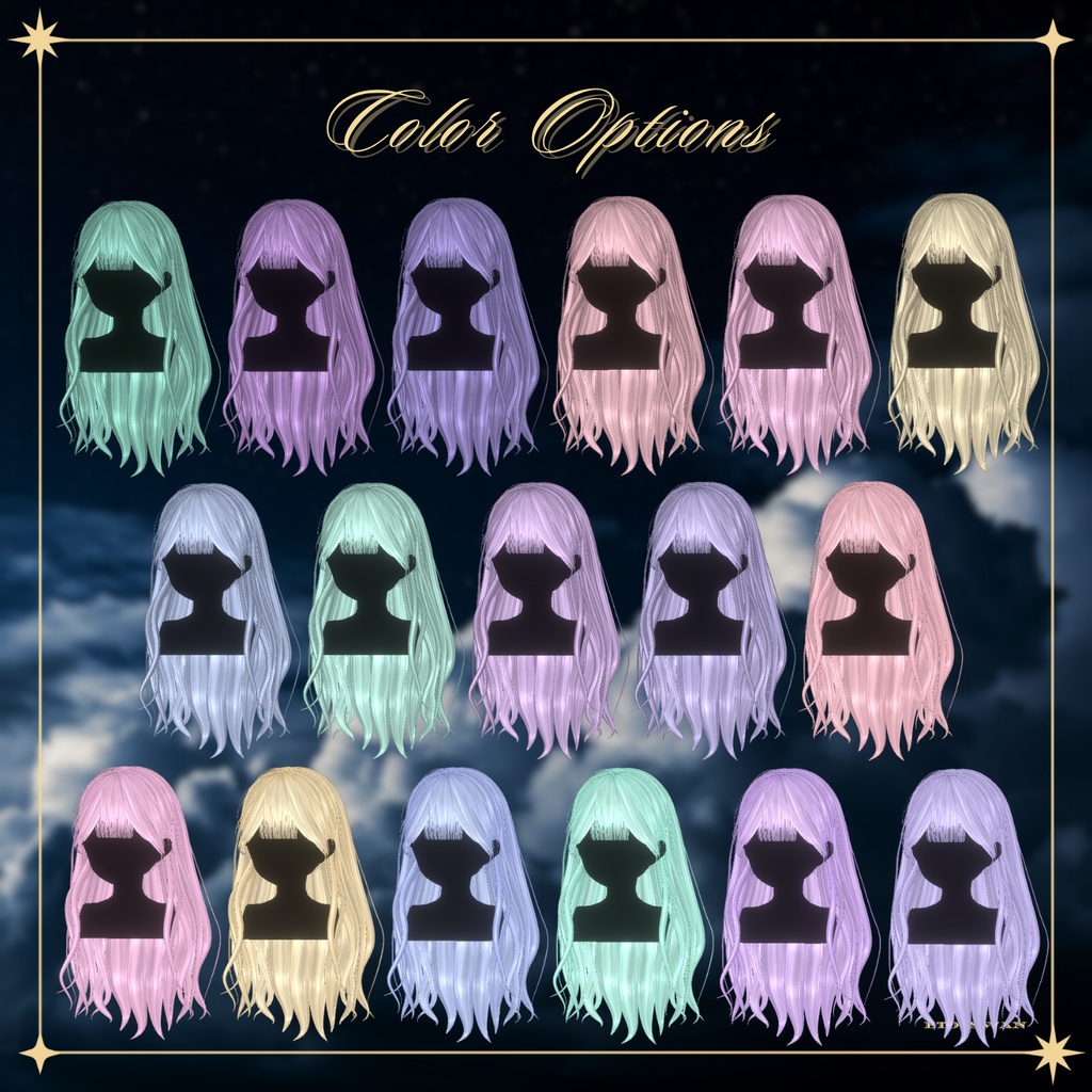 【MA対応】薔薇の乙女ヘア / Rose Maiden Hair