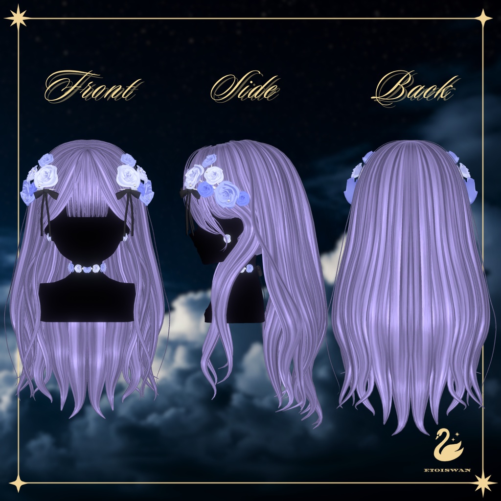 【MA対応】薔薇の乙女ヘア / Rose Maiden Hair