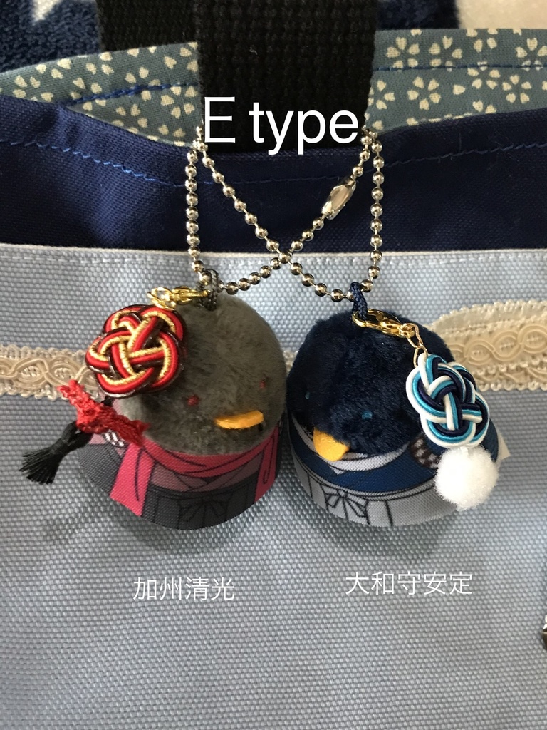 ⭐️刀剣乱舞⭐️清光と安定のお部屋🌸イメージアクセサリー