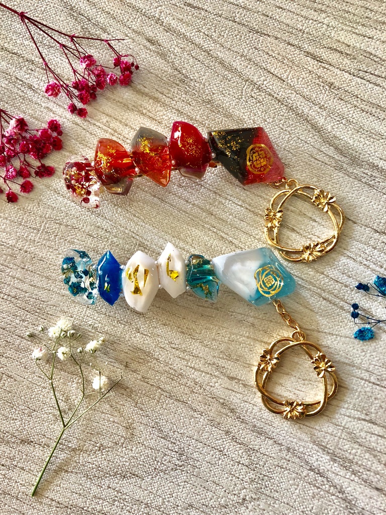 ⭐️刀剣乱舞イメージ✨バレッタ