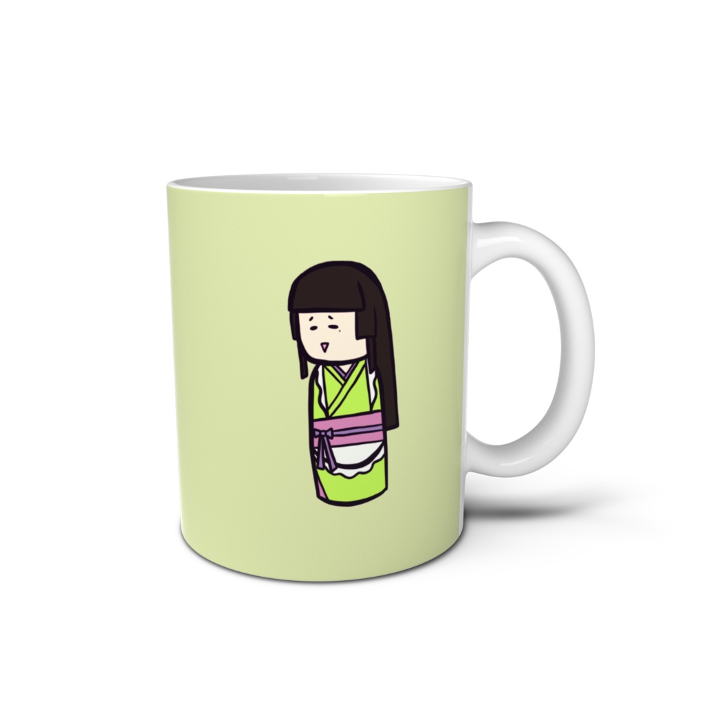 【常設】こけしウエさんマグカップ