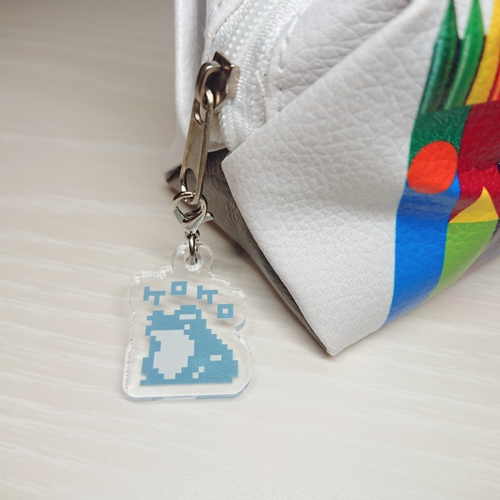 ドット絵アクリルチャーム