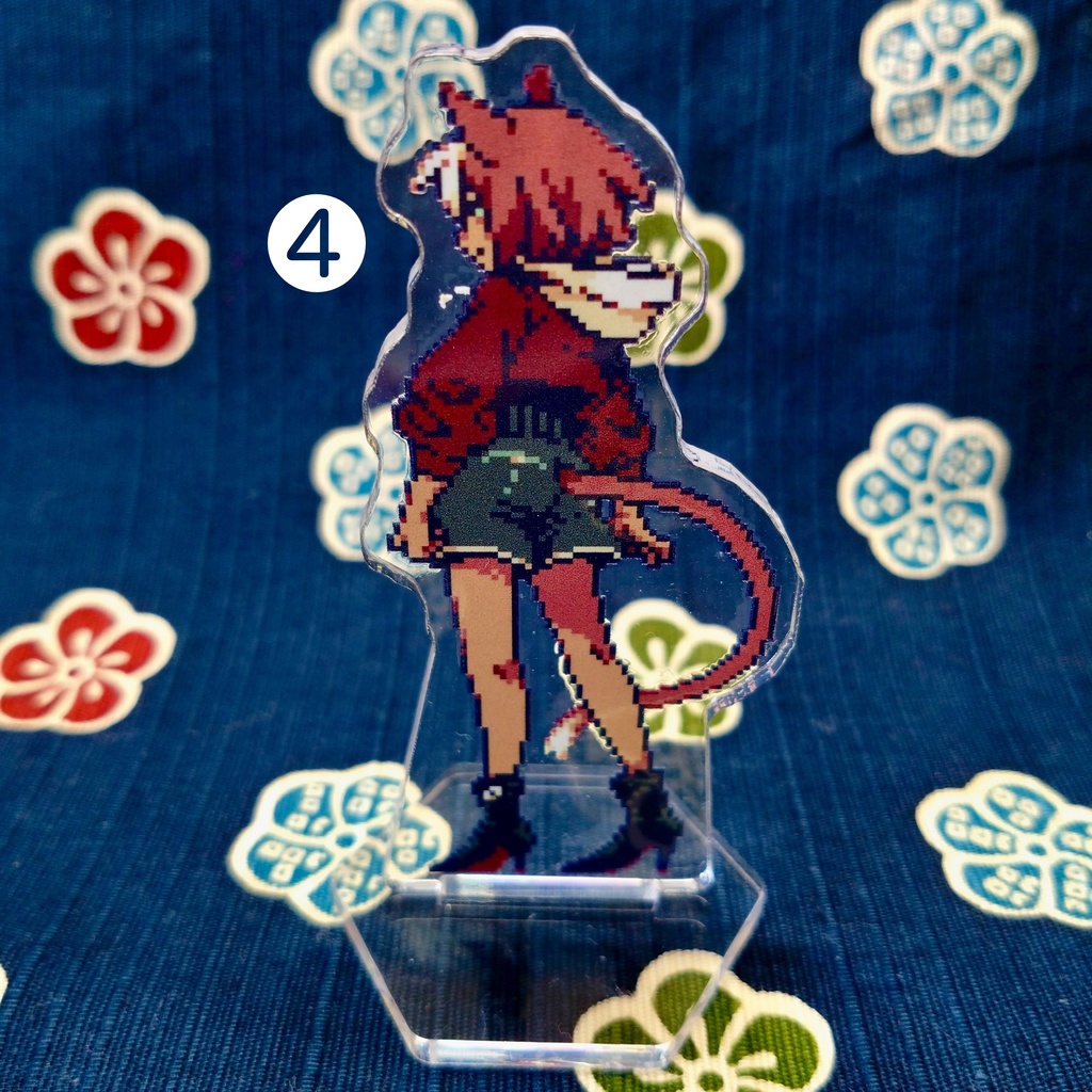 ドット絵アクリルスタンド