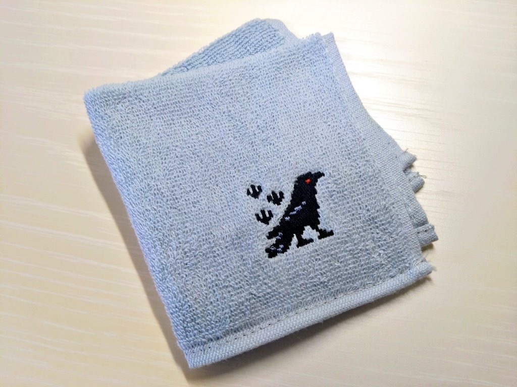 刺繍入りハンカチタオル