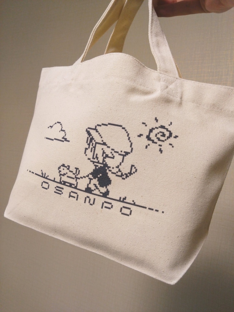 おさんぽミニトートバッグ