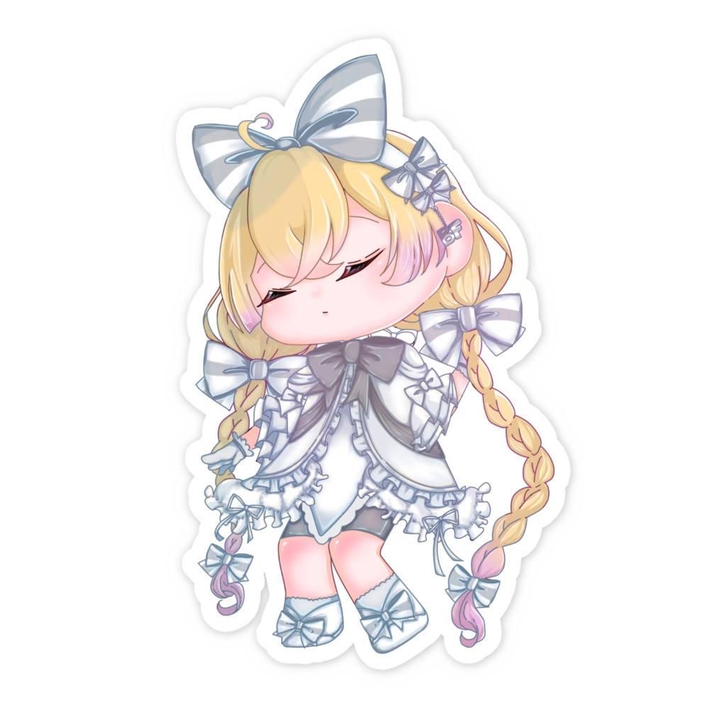 バレンタイン2026 Ribbon×Ⅲスマホステッカー