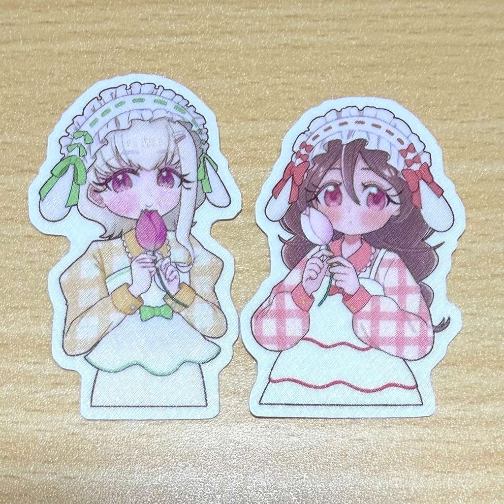ぷりうたステッカー2枚セット