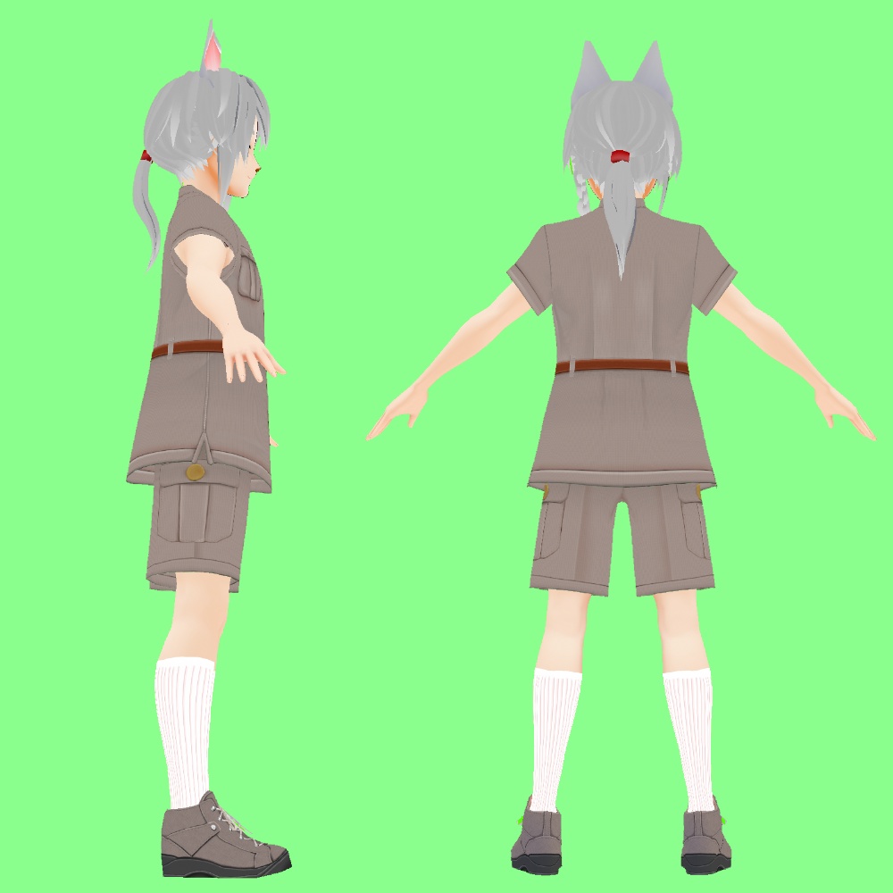 VRoid用 ミステリー探検服