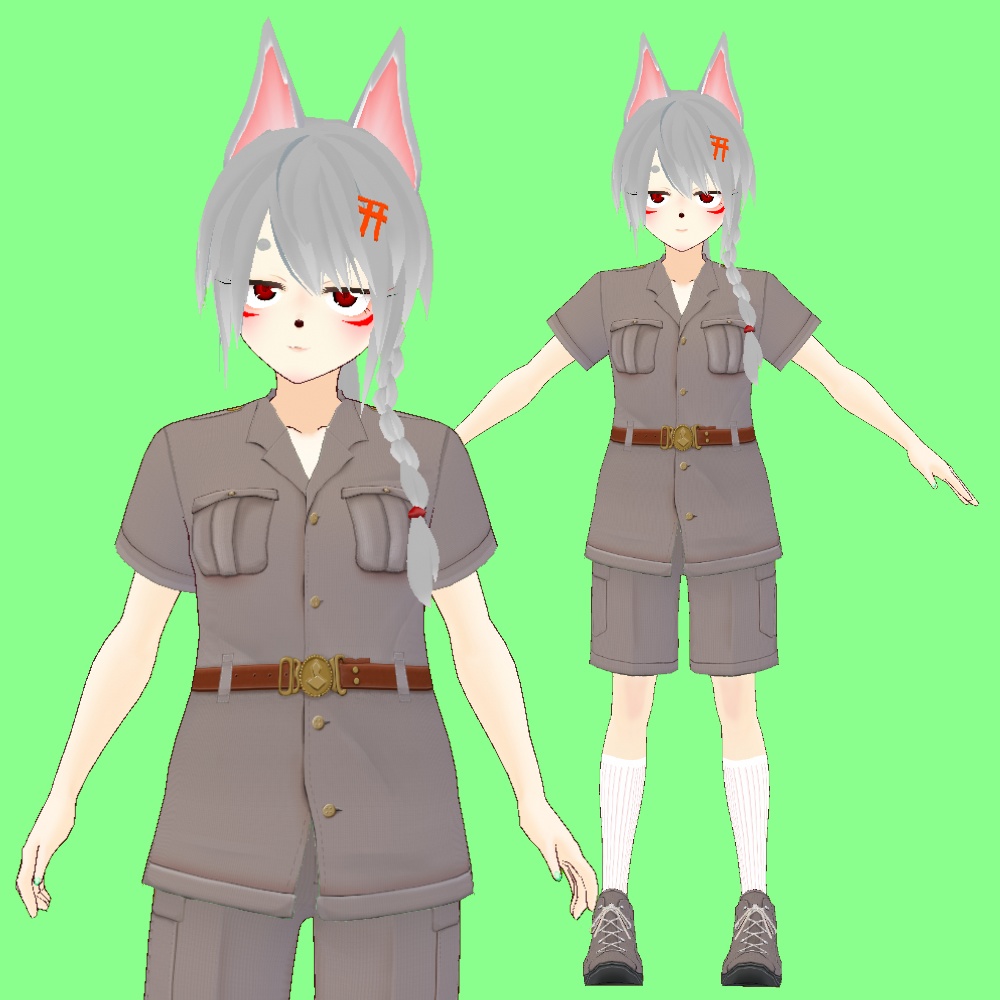 VRoid用 ミステリー探検服