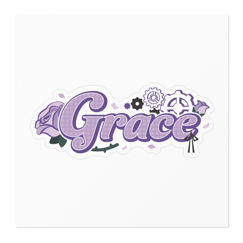 ネームロゴステッカー