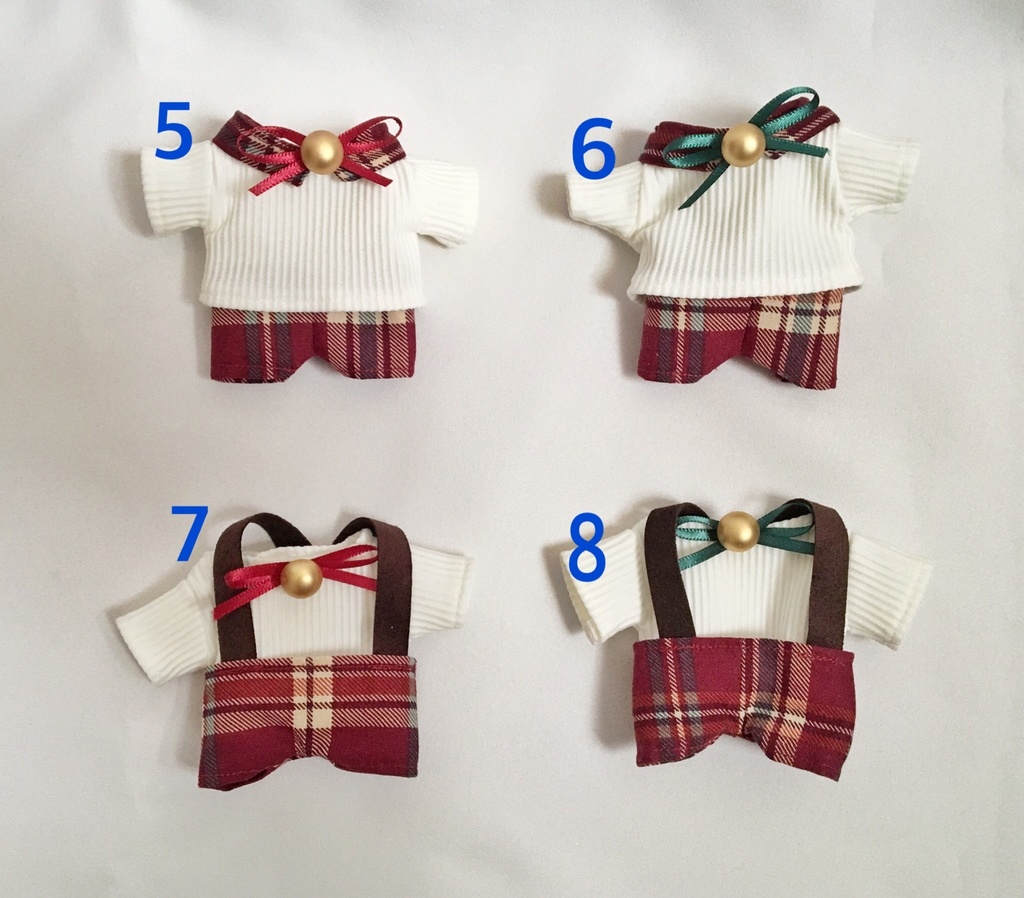 どんぐり帽子の秋服