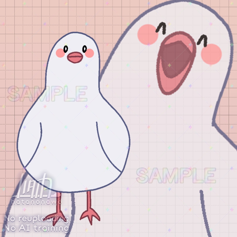 【汎用Live2D動物モデル】よく動くトリ