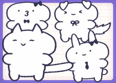 【汎用Live2D動物モデル】ゆるやかあにまる