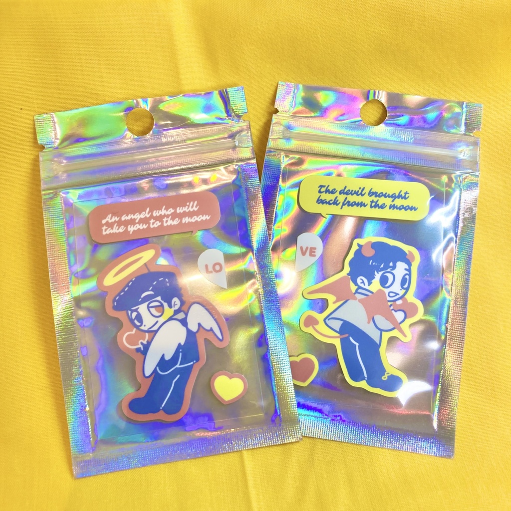 【終了】天使・悪魔シリーズ アクリルキーホルダー(再販)